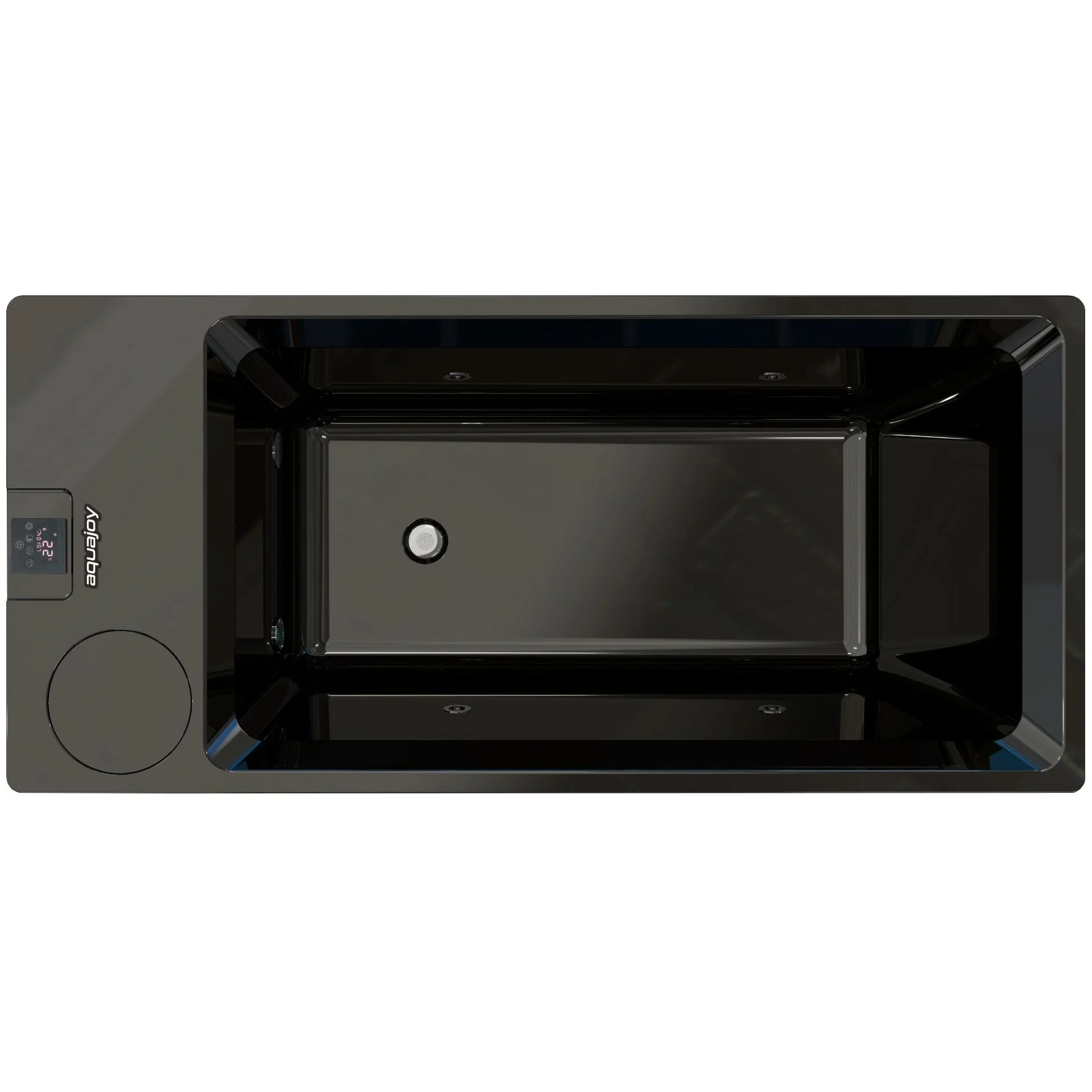 Chill Tub Aquajoy All-In, Black Acrylic (195x90x71)