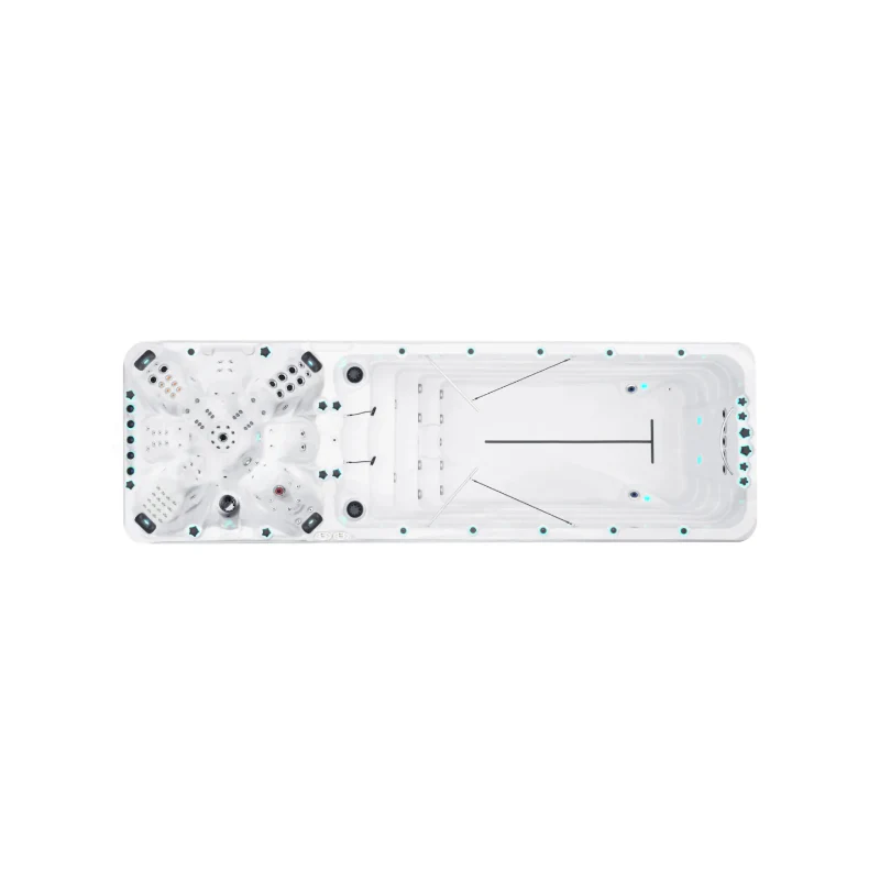 Плавальний СПА-басейн Passion Spas Swim SPA Vitality (708х225х126)