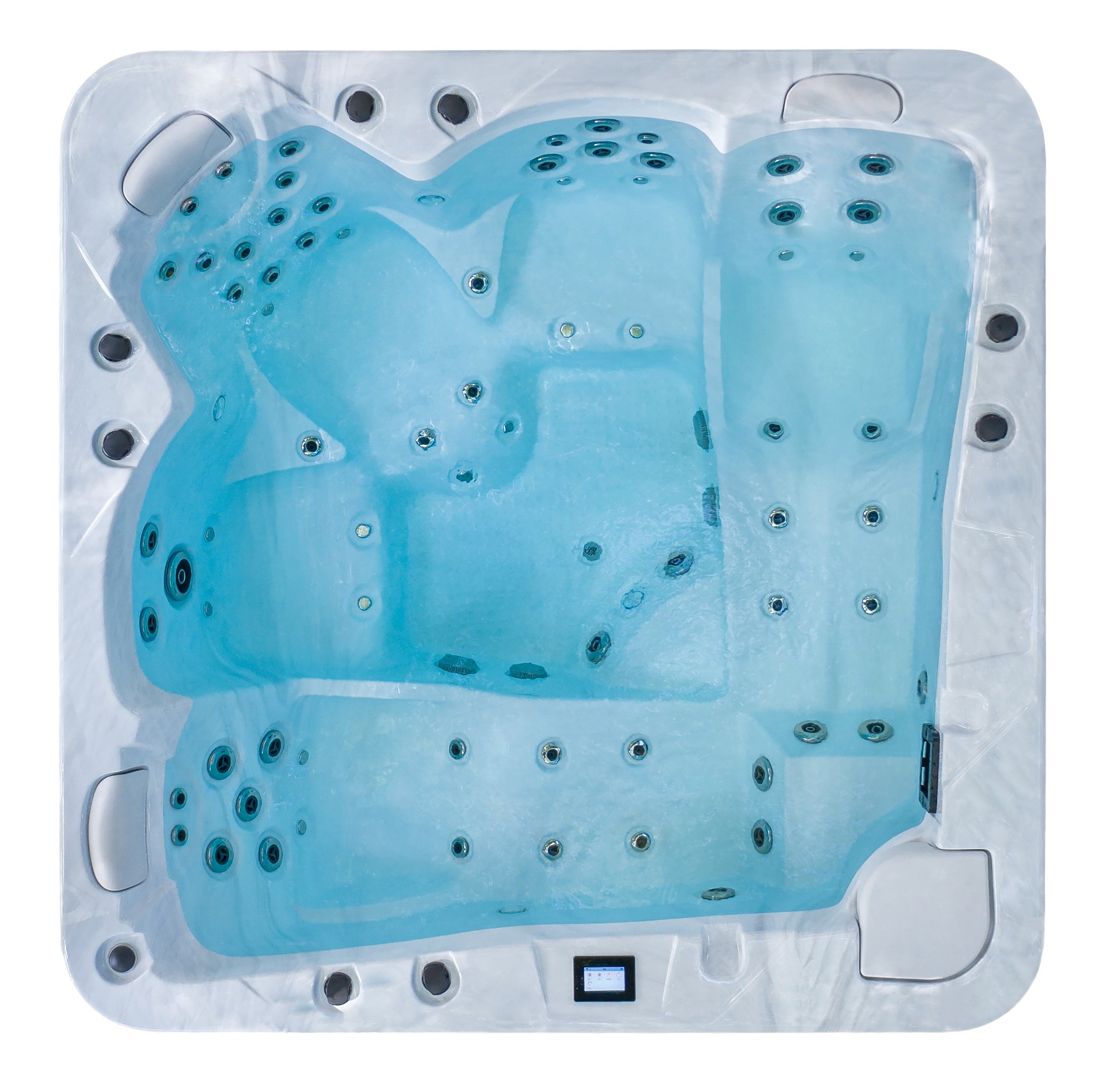 СПА-басейн Aquavia Spa Built-in Line Aqua 8 (233×233×91)