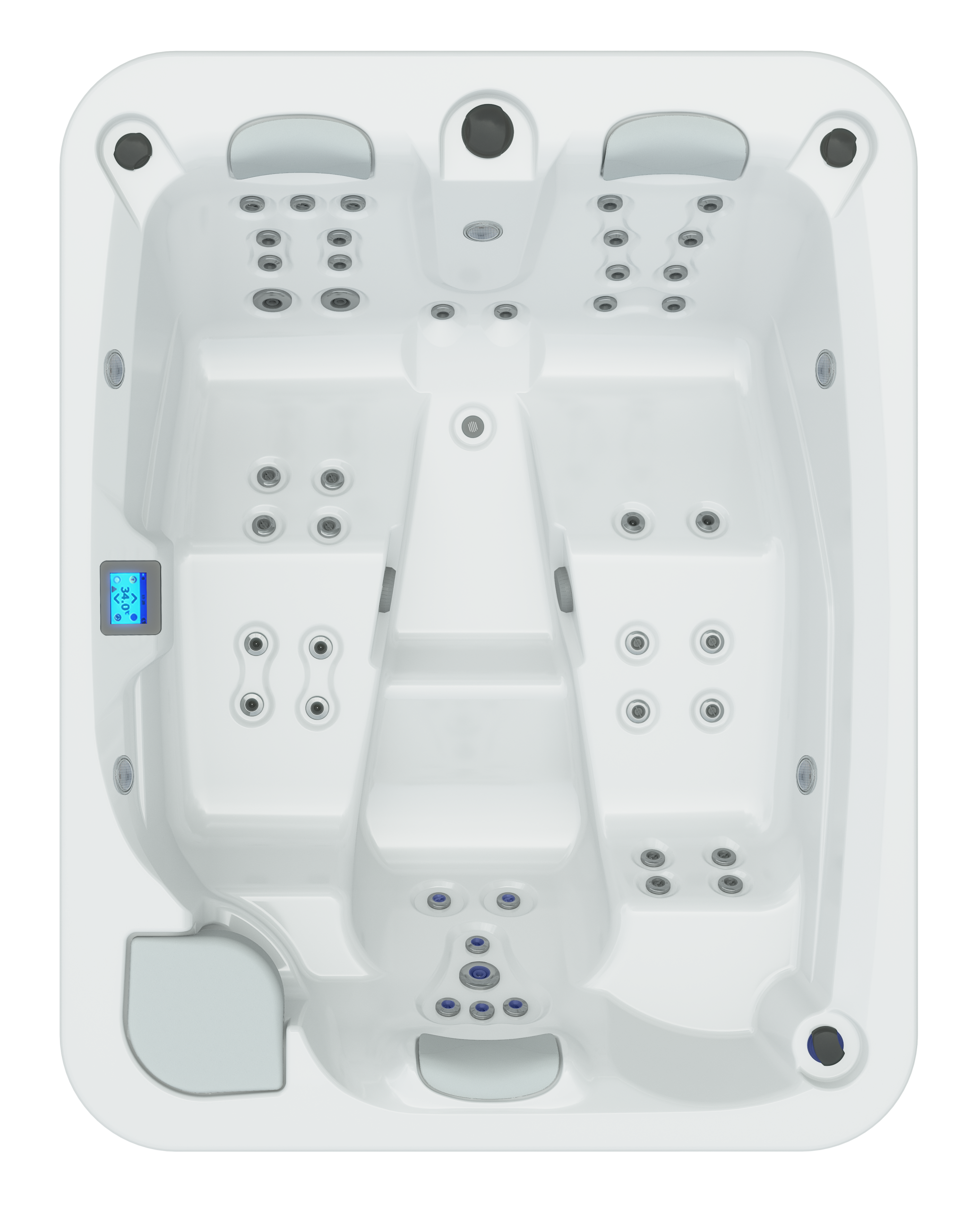 СПА-басейн Aquavia Spa Premium Line Touch Pro (216×166×74)