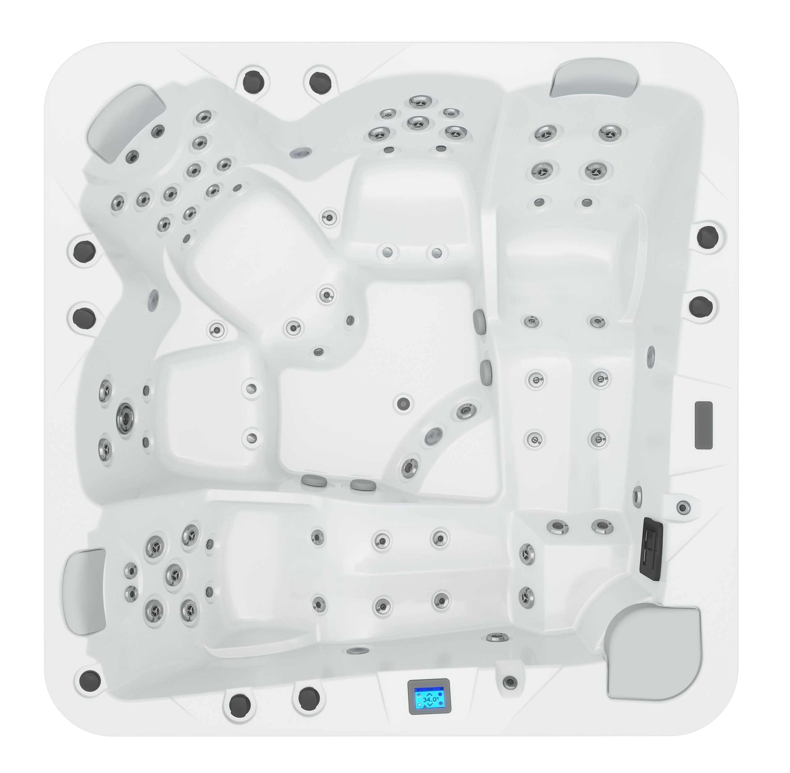 СПА-басейн Aquavia Spa Premium Line Velvet (233×233×91)