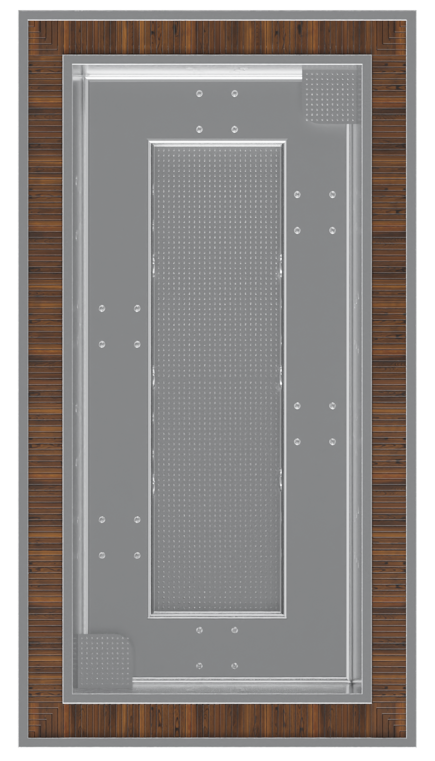 СПА-басейн Aquavia Spa Steel Line InnoVibe 10 (411×221×120)