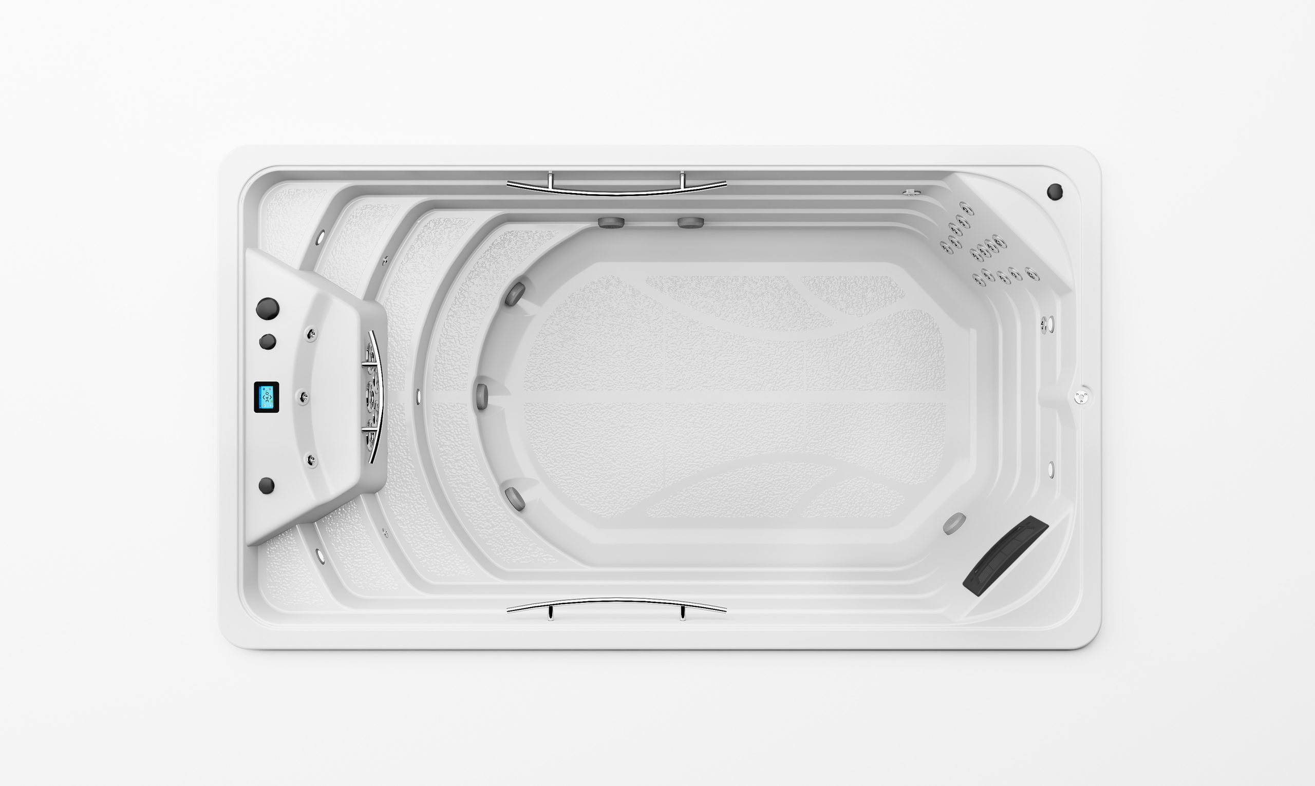 Плавальний СПА-басейн Aquavia Spa Swimspa Compact (400×230×138)
